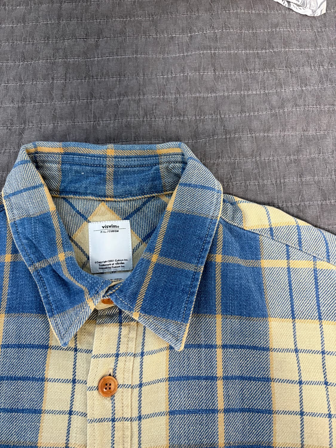 비즈빔 블랙 엘크 플란넬 셔츠 상품이미지3