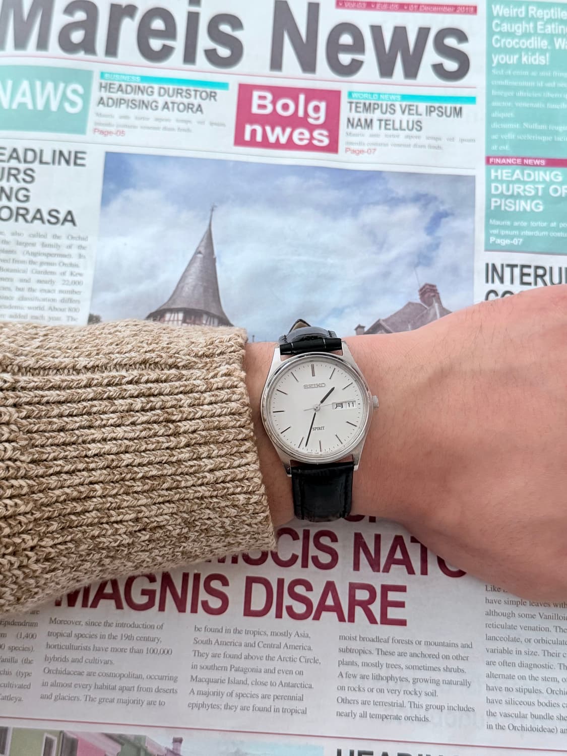 Seiko 세이코 SPRIT Quartz Day-Date 상품이미지5