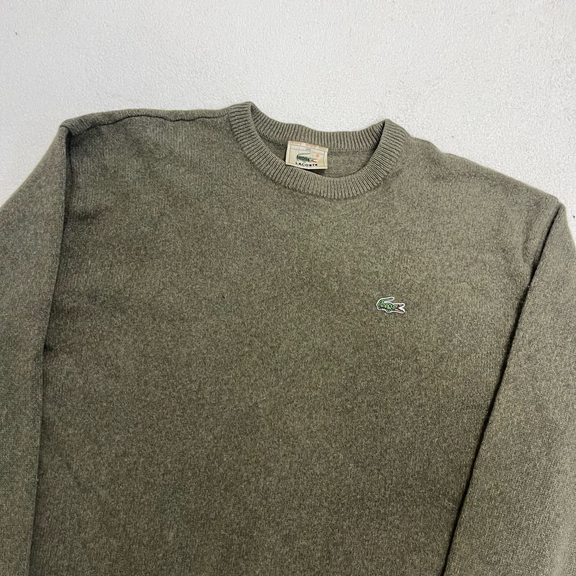 Lacoste olive green knit 상품이미지5