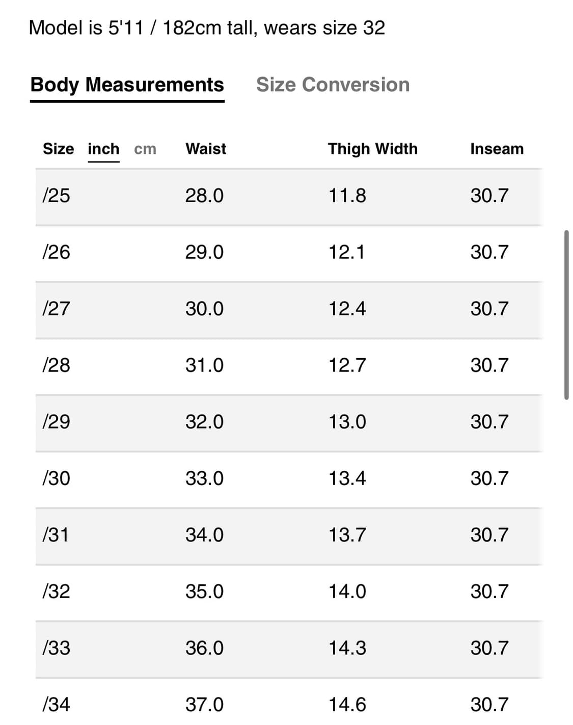 칼하트 랜든 데님 landon pant blue(bleached) 상품이미지4