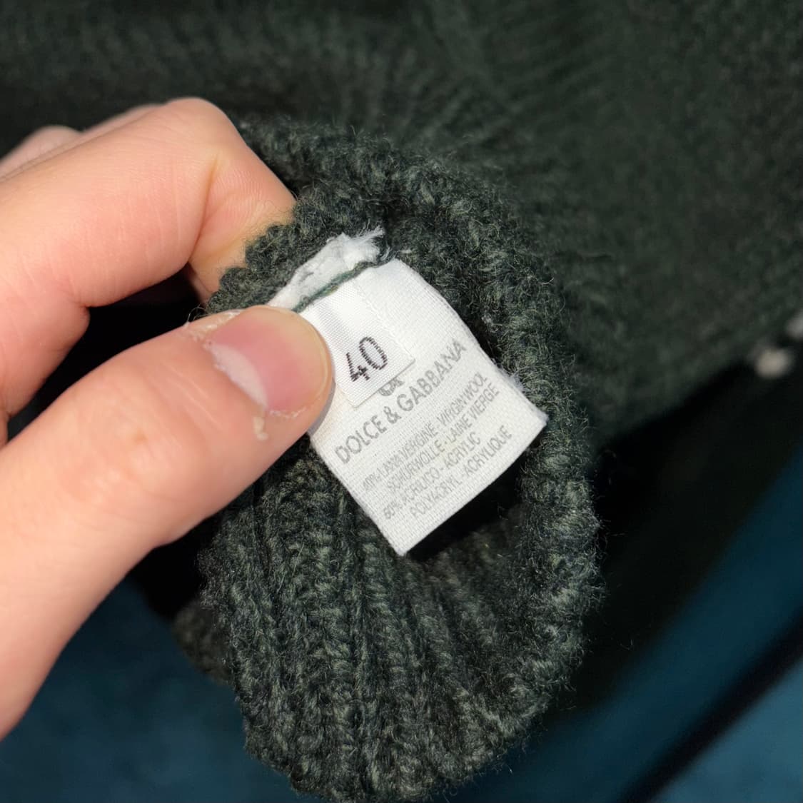 (M) 돌체앤가바나 크롭 니트 상품이미지7