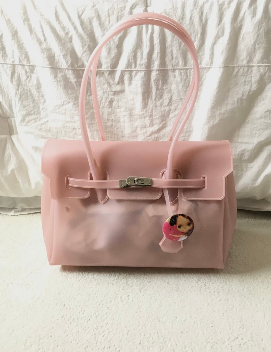 새상품🎀 뮤트핑크 젤리버킨 상품이미지5