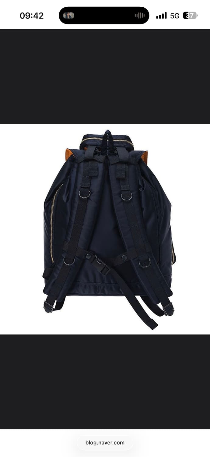 요시다 포터 탱커 럭색 아이언블루 백팩 상품이미지5