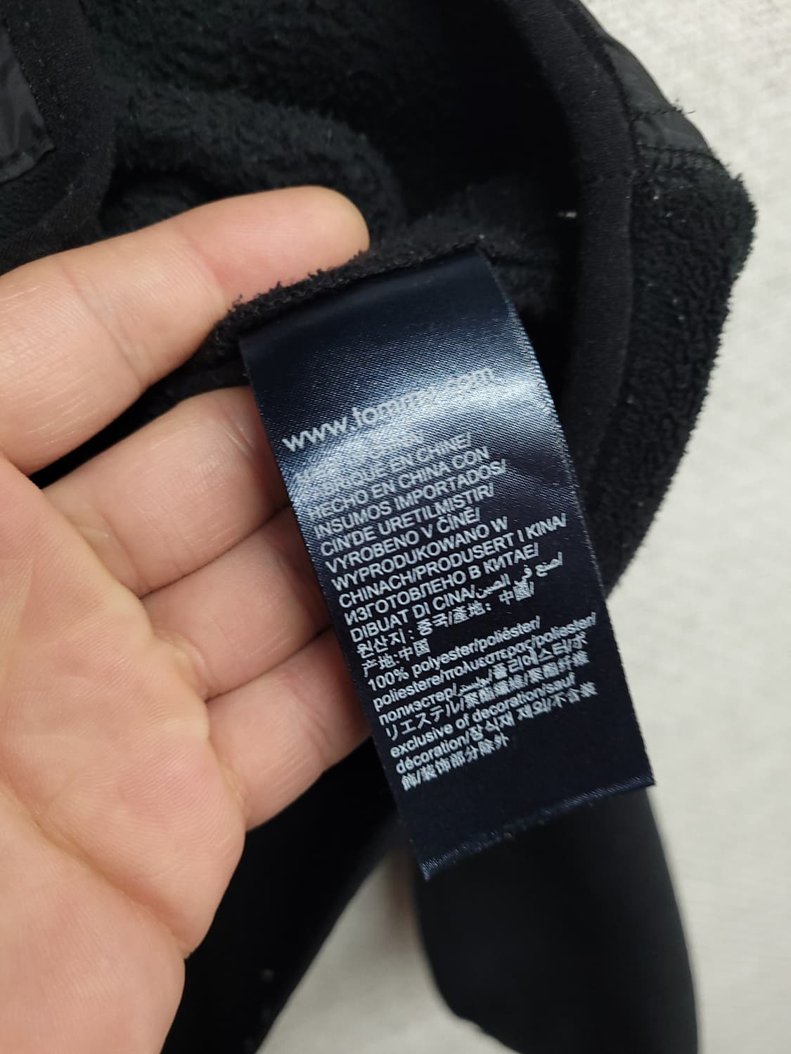 타미힐피거 라운드넥 플리스 집업 상품이미지8