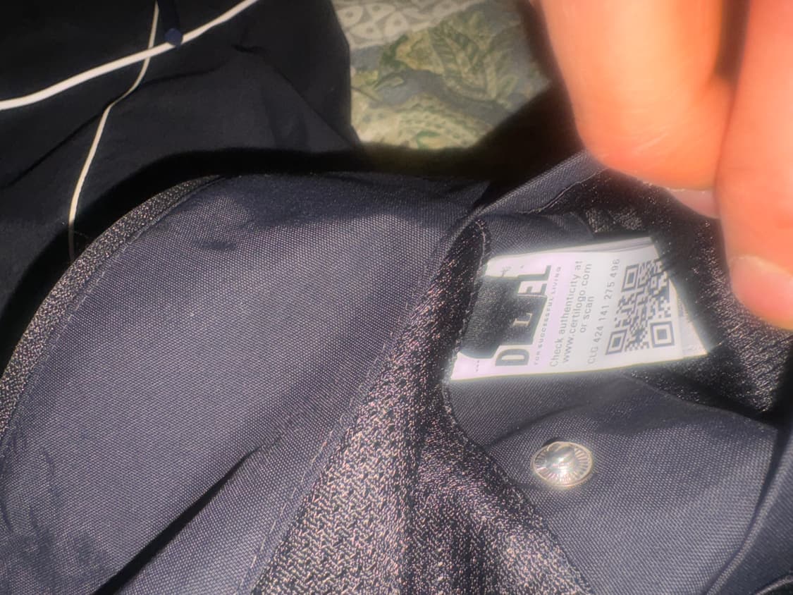 디젤J하이브스 윈드브레이커 블랙L 상품이미지7