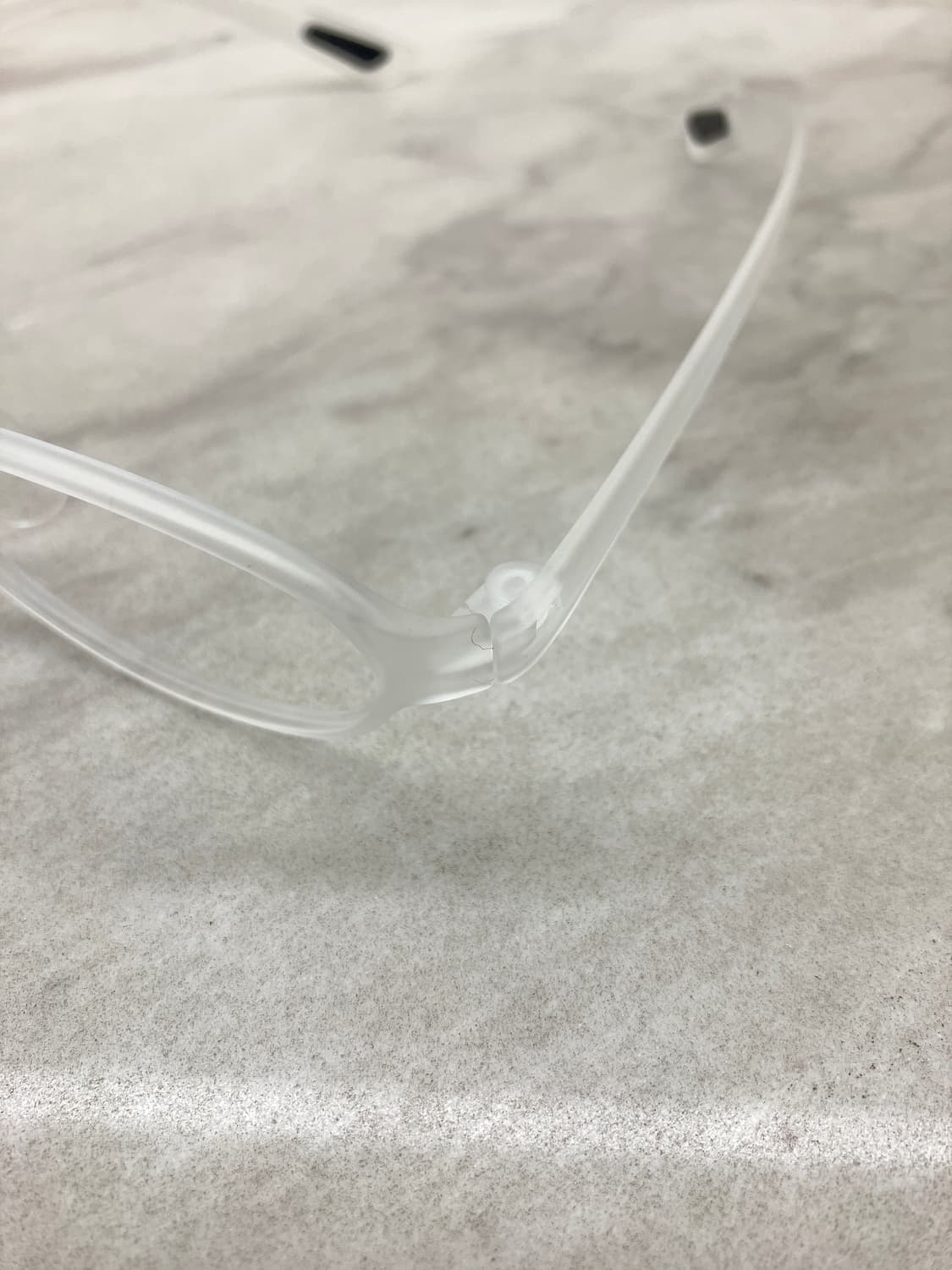 B83 CLOD 경량 클리어 오벌 슬림 뿔테 안경351 상품이미지2