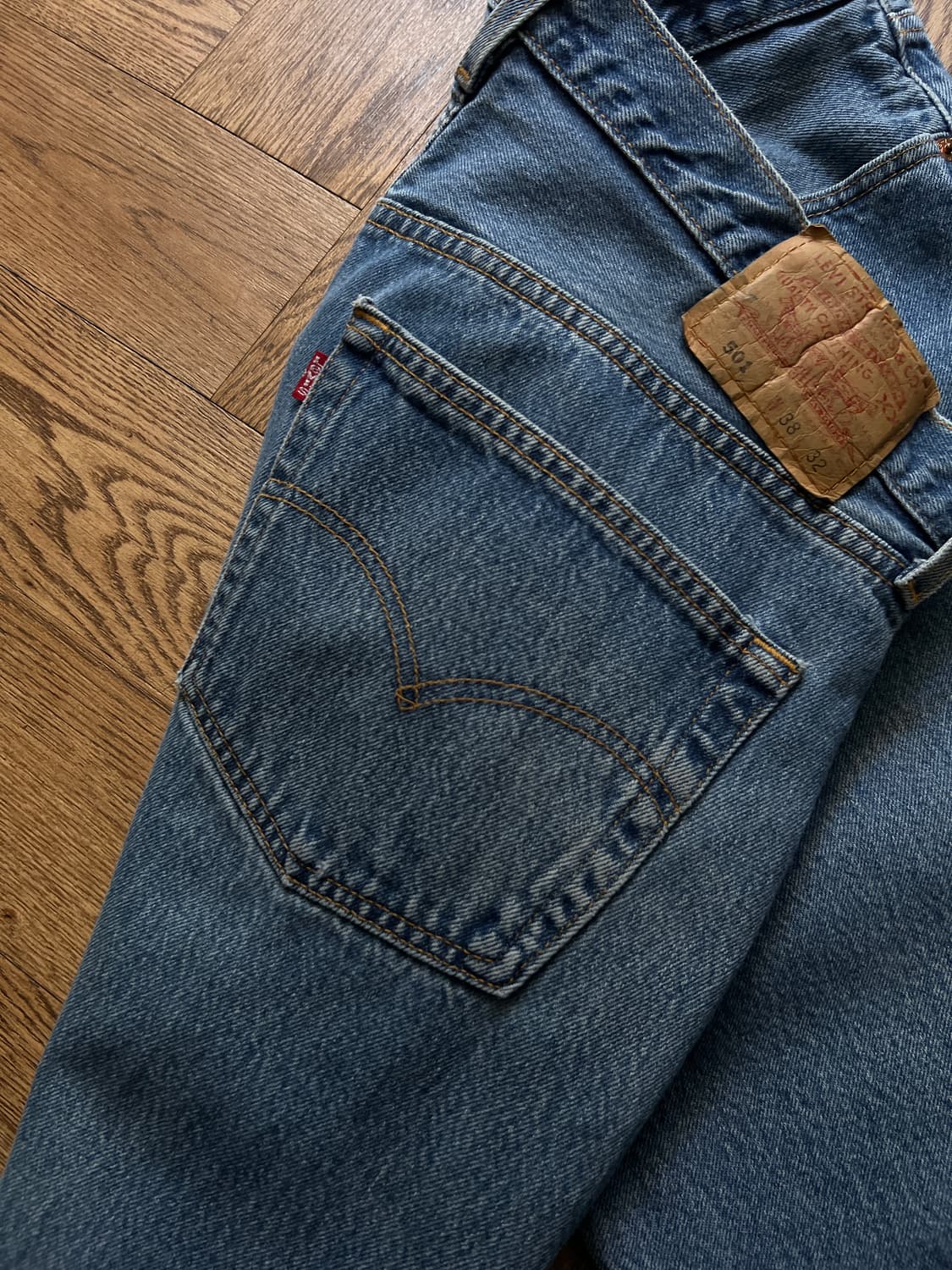 [38]00's 리바이스 501 Made in USA 데님 팬츠 S8 상품이미지6