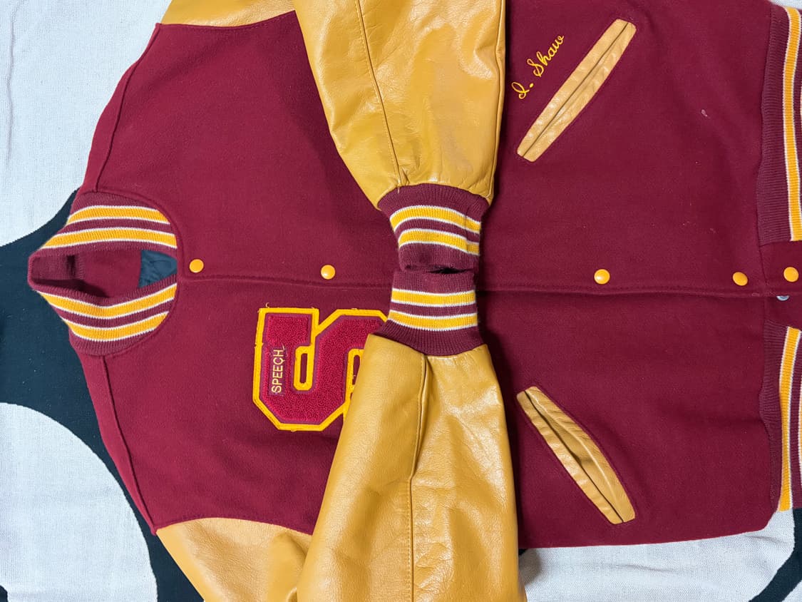 빈티지 DeLONG 바시티 자켓 상품이미지2