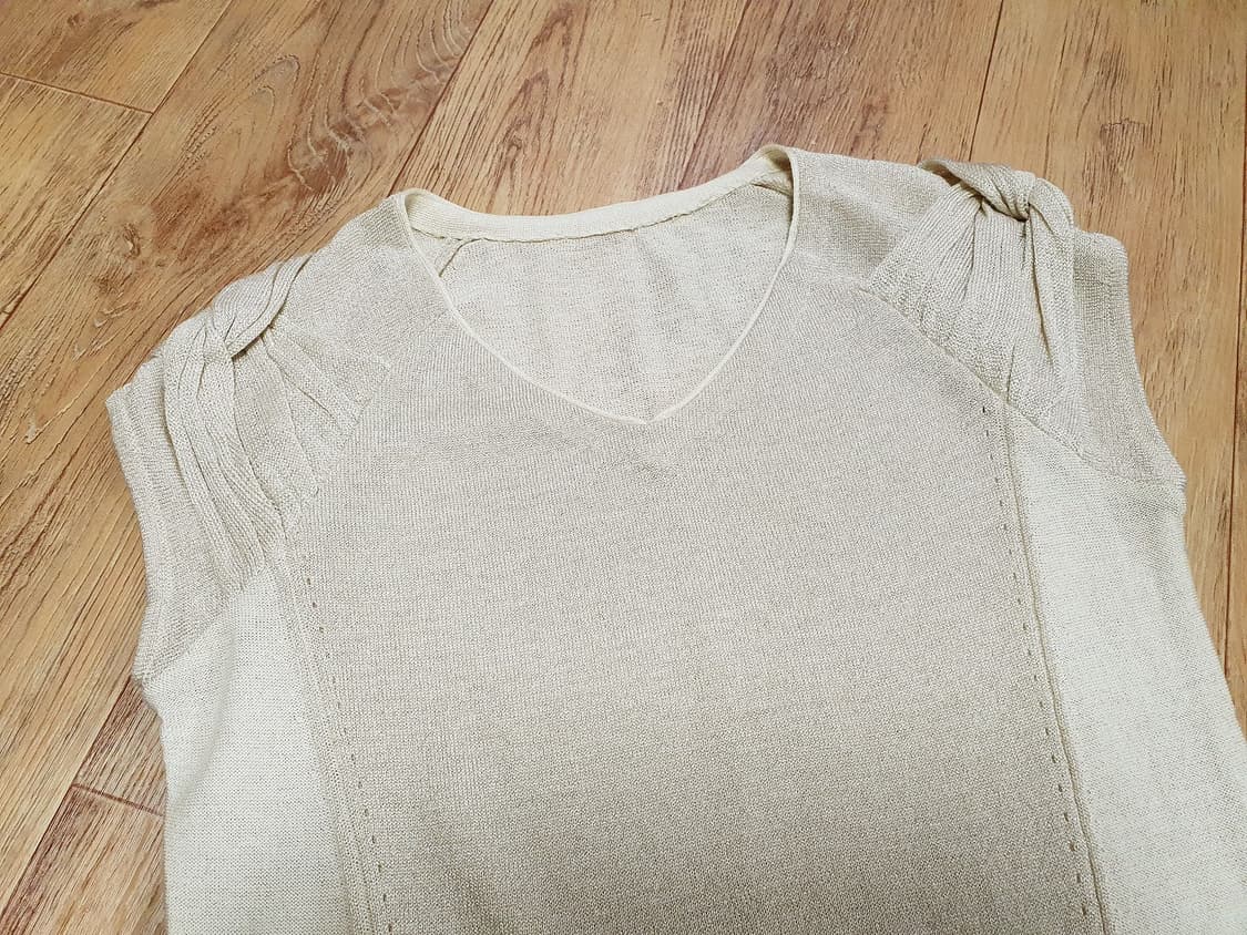 SI 어깨꼬임 원피스 55 새상품 상품이미지2