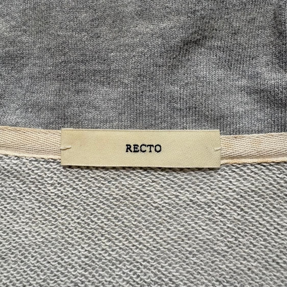 렉토 RECTO 하프집업 맨투맨 상품이미지4