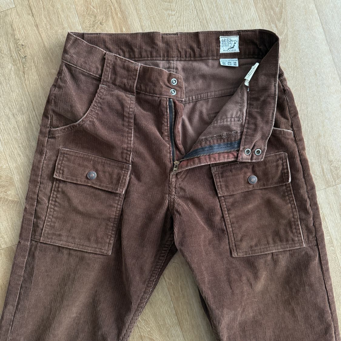 👖 오어슬로우 코듀로이 부쉬 팬츠 상품이미지4