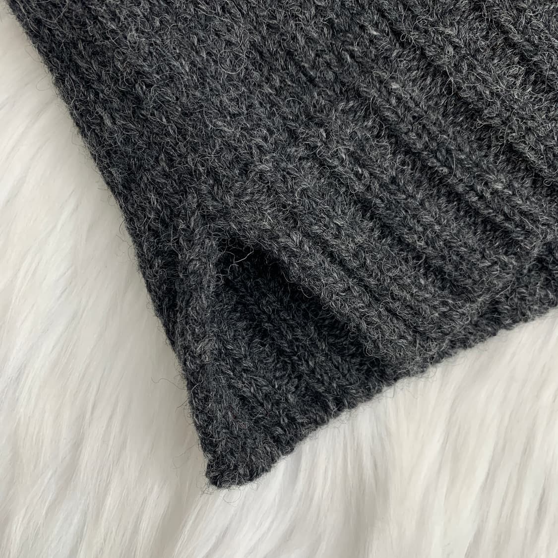 에디바우어 빈티지 노르딕 울 100 롱니트 1848 상품이미지7