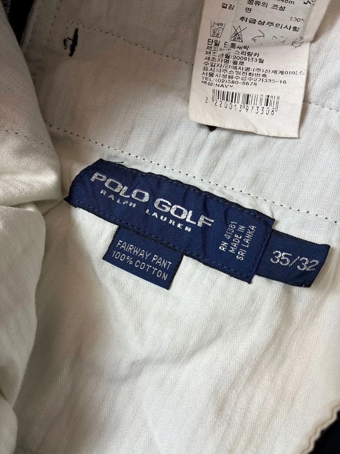 폴로 랄프로렌 00's 페어웨이 투턱 치노 팬츠 PN7407 상품이미지8