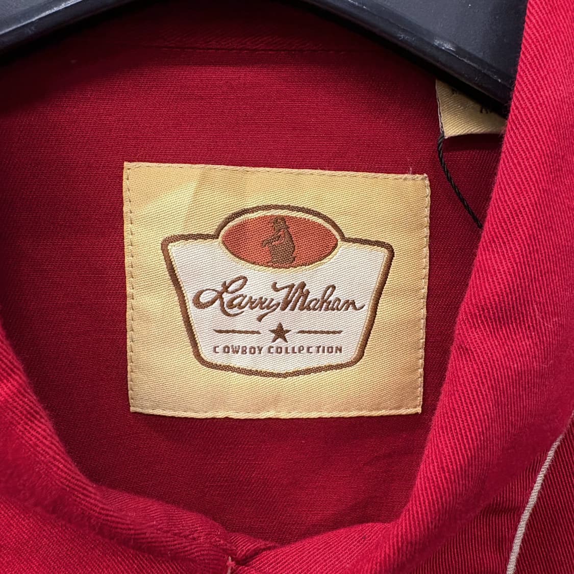 90s 래리마한 카우보이 컬렉션 파이핑 요크컷 로데오 셔츠 N575 상품이미지7