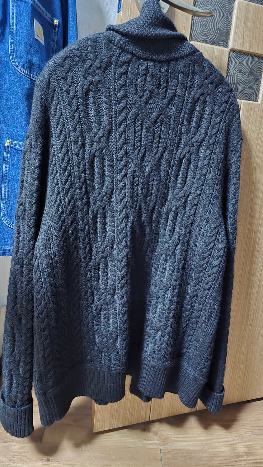 애뉴얼링 블랙솔카라 가디건  상품이미지3