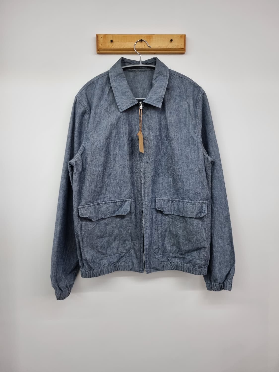 A.P.C 아페쎄 샴브레이 헤링턴 자켓 상품이미지1