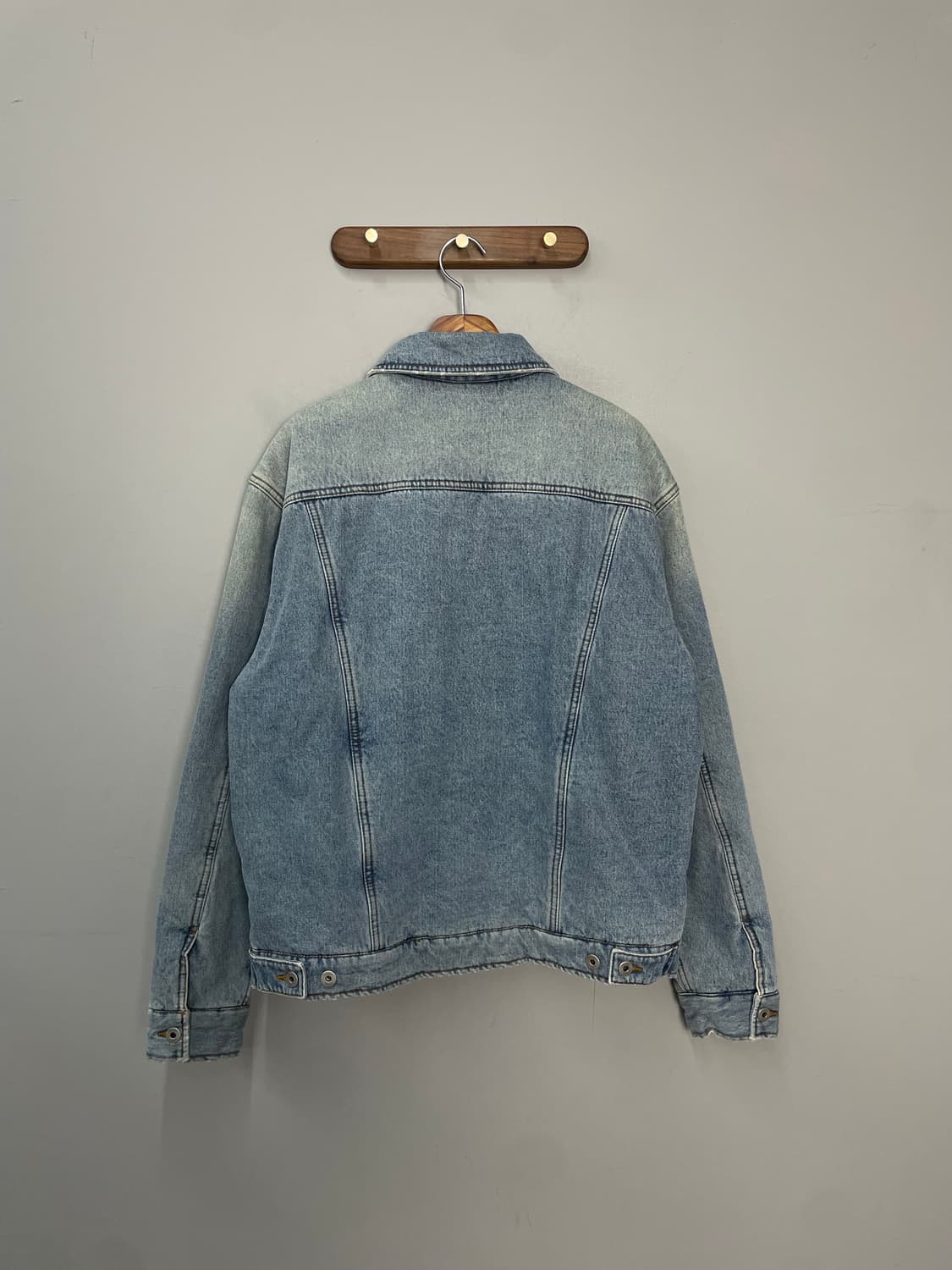 쿠어 머드 다잉 페이드 인디고 누빔 데님 자켓 H2220 상품이미지5