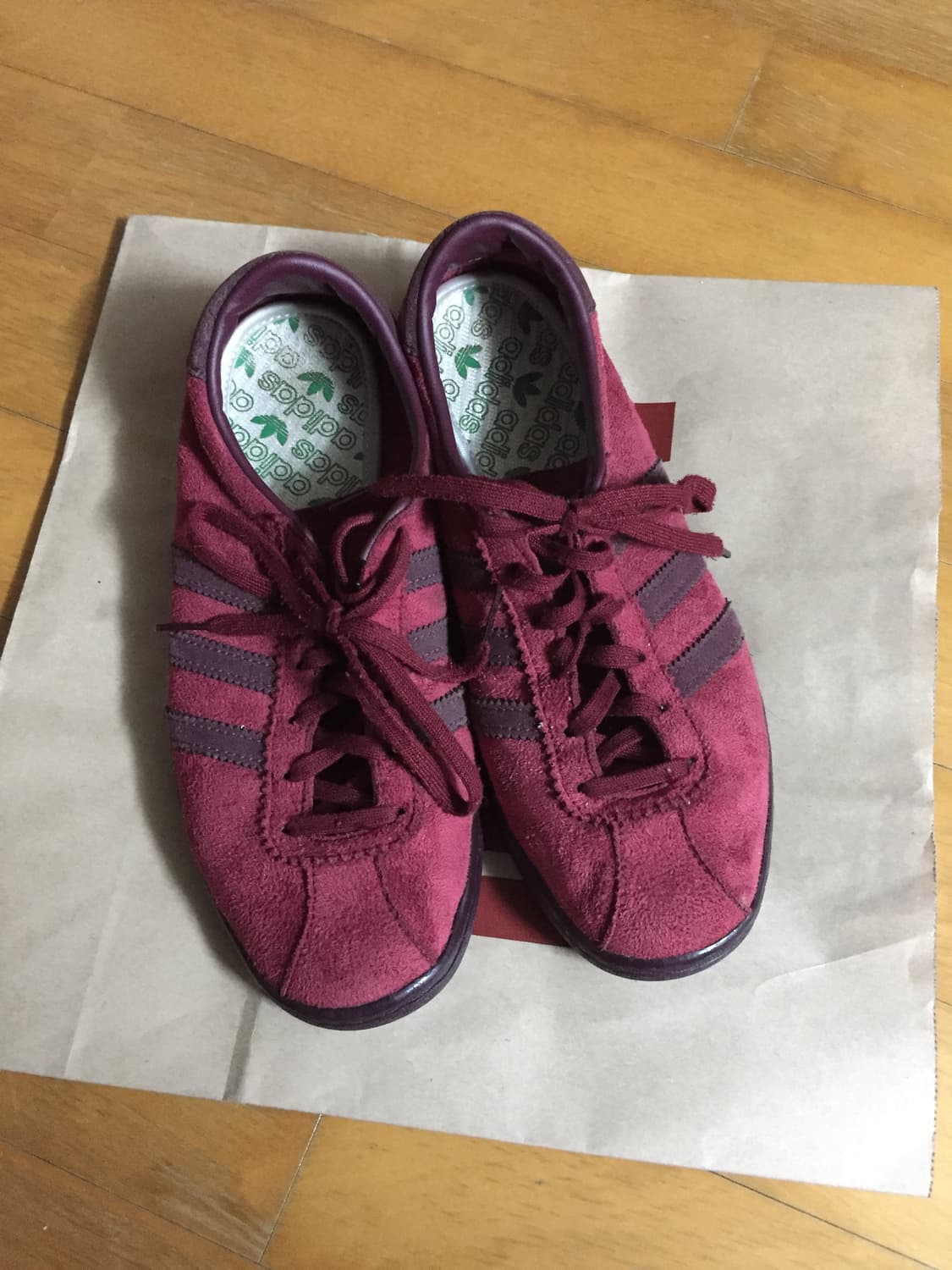 아디다스 토바코 그루엔 (버건디) 상품이미지5