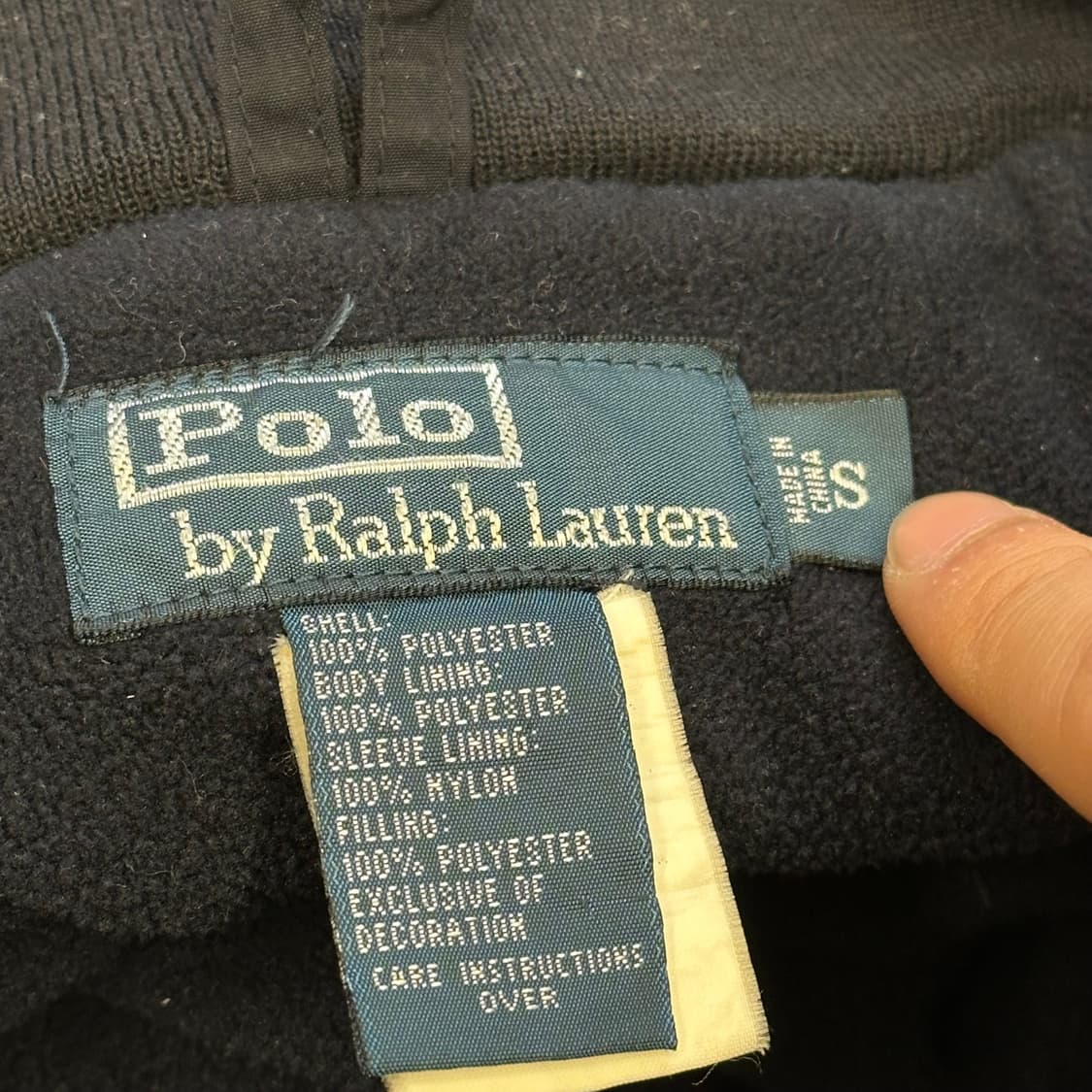 S 폴로랄프로렌 폴리쉘 점퍼 상품이미지4