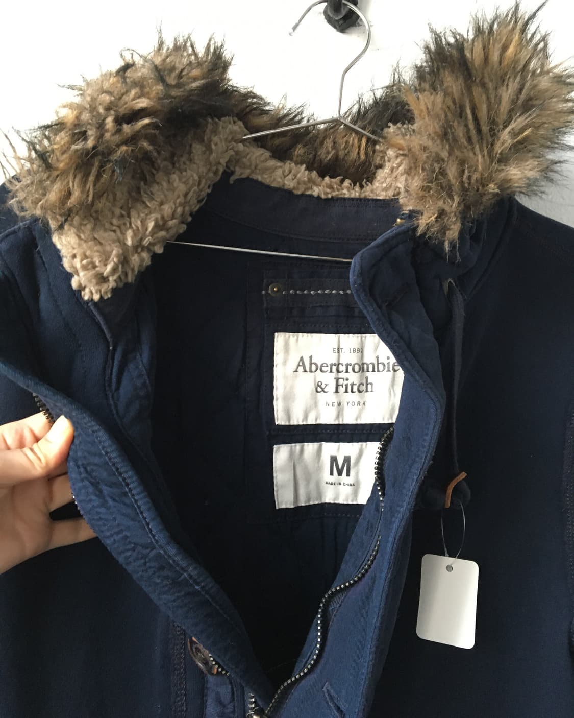 Abercrombie fake fur hood jackt 상품이미지5