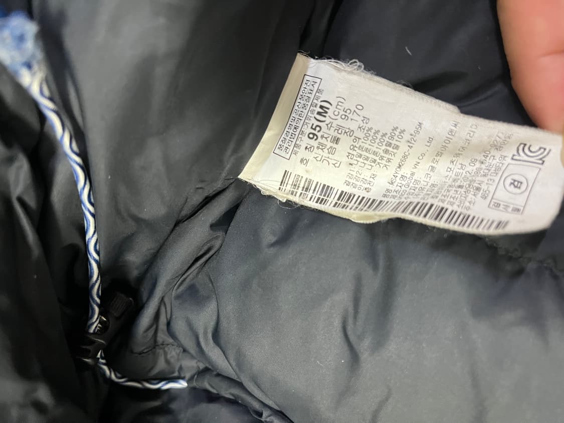 마운틴하드웨어 구스다운패딩 M-L 상품이미지10