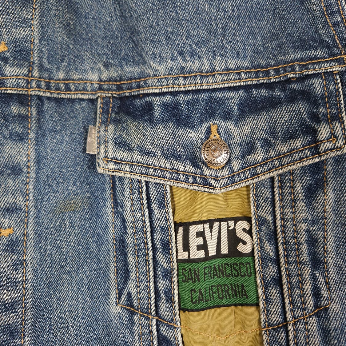 리바이스 실버탭 데님자켓  상품이미지4