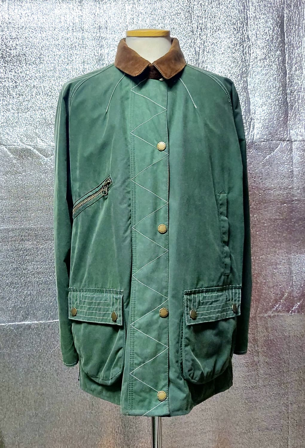 ♤필독♤ 바버 x 알렉사청 콜라보 왁스 자켓 상품이미지1