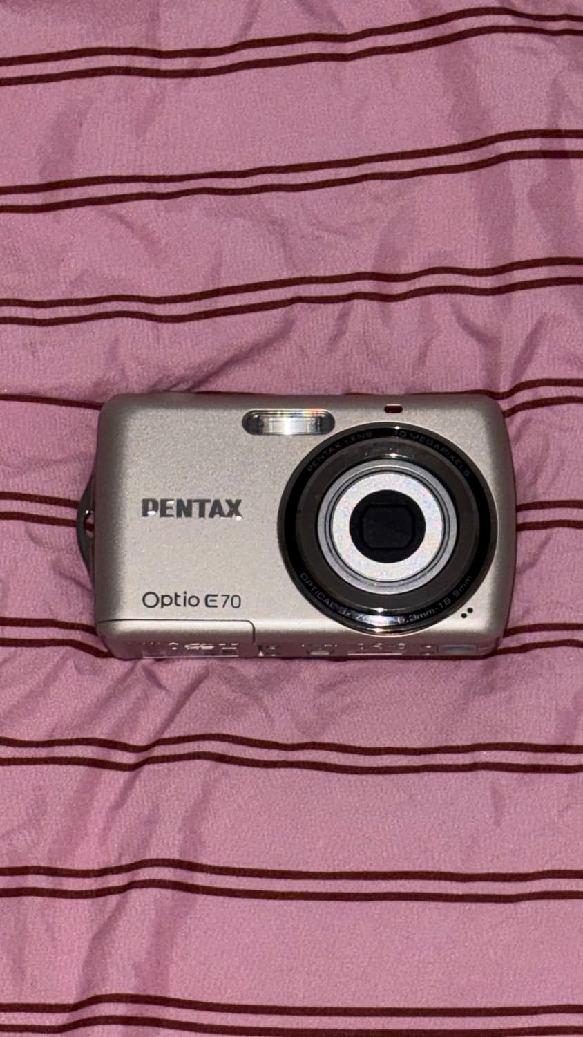 작례 있음💗 희귀!!) Pentax Optio E70 ⭐️ 상품이미지1