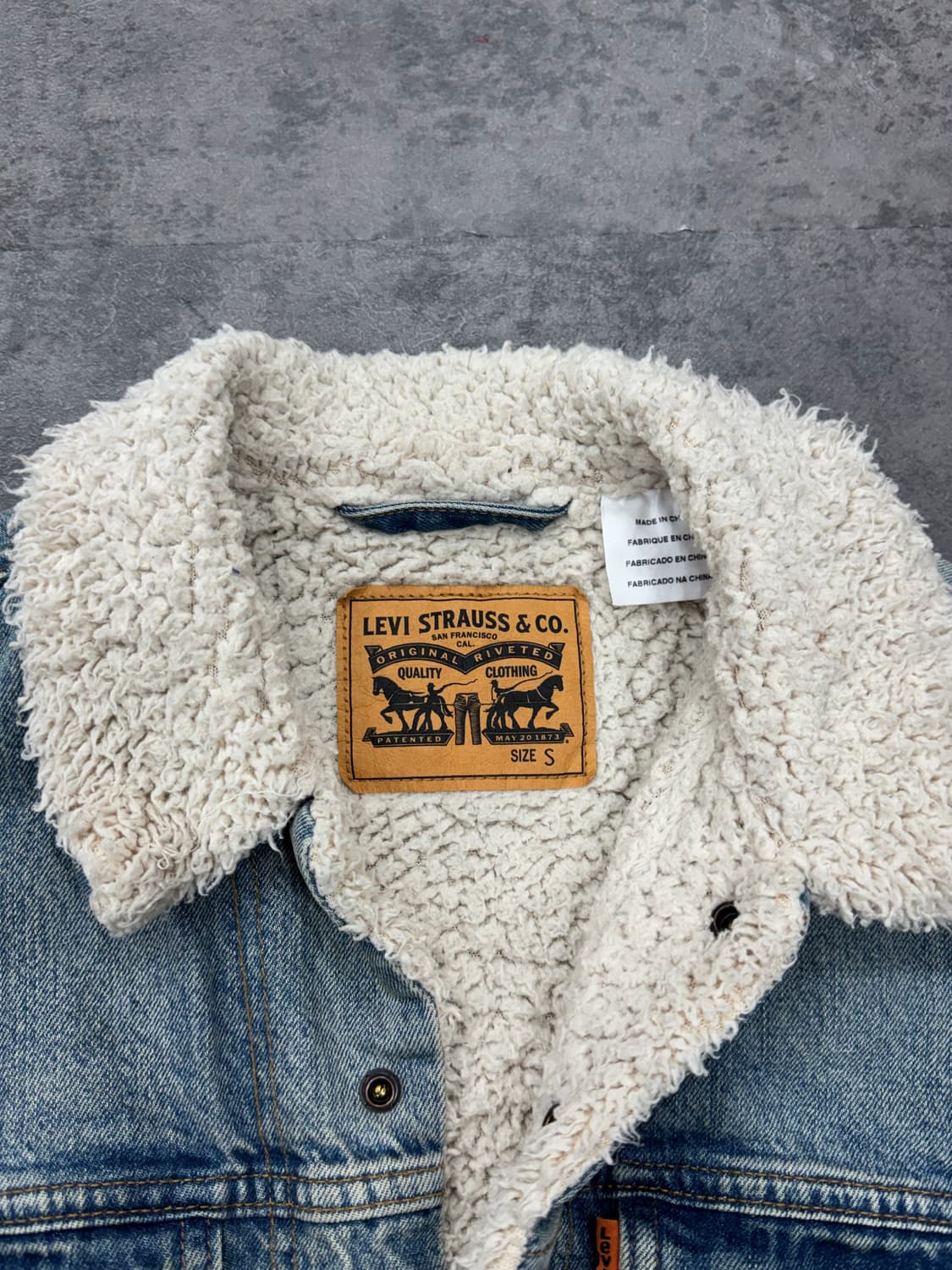 리바이스 쉐르파 데님 자켓 상품이미지3