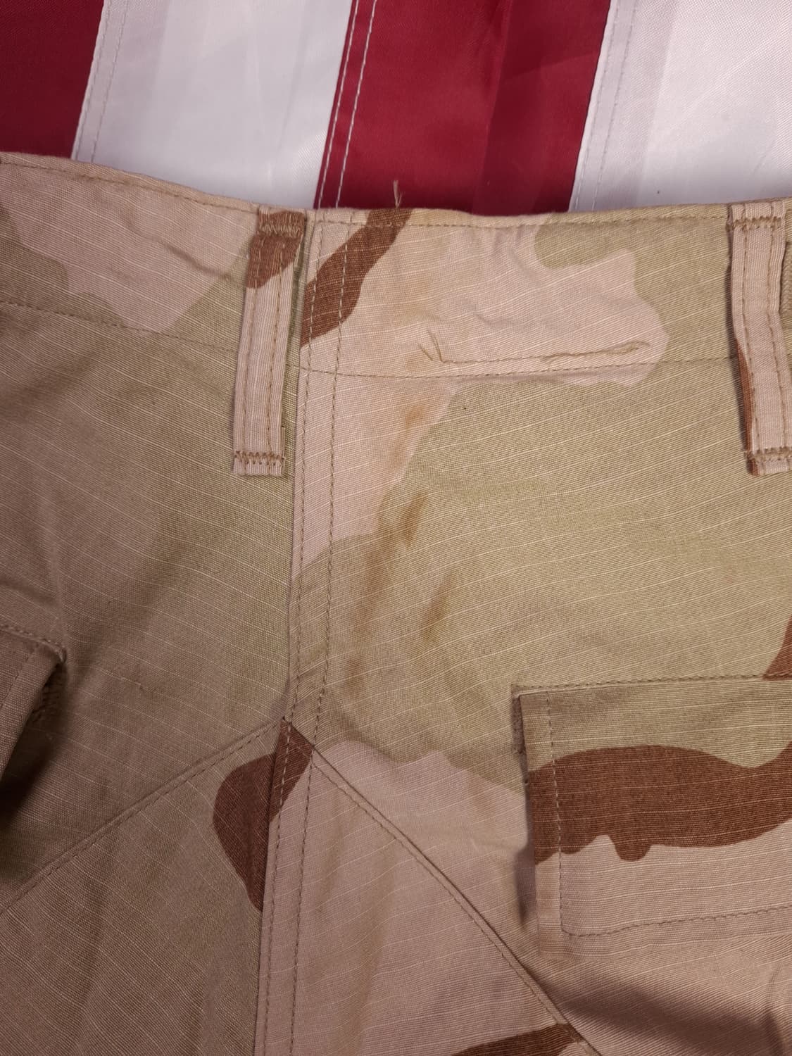 새제품 오리지날 미군 90's 걸프전 사막삼색 립스탑 BDU 팬츠 3종 상품이미지6