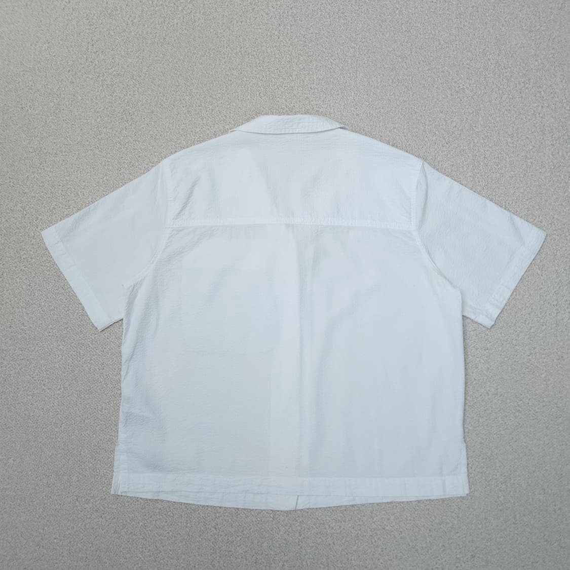 (M)아디다스 여성 반팔 셔츠 오픈카라 시어서커 포플린 남방 상품이미지8