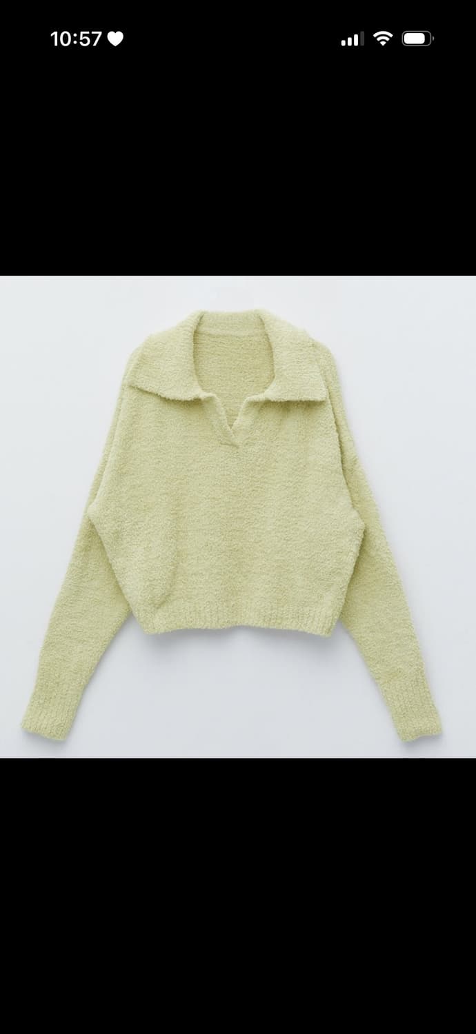 마뗑킴 피케 카라 니트 상품이미지1