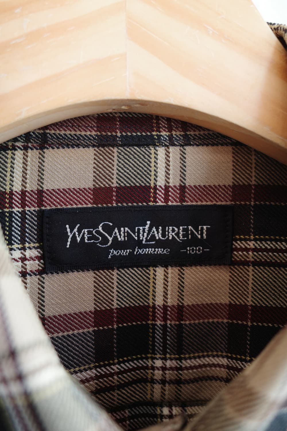 YvesSaintLaurent 입생로랑 올드모델 울셔츠  상품이미지3