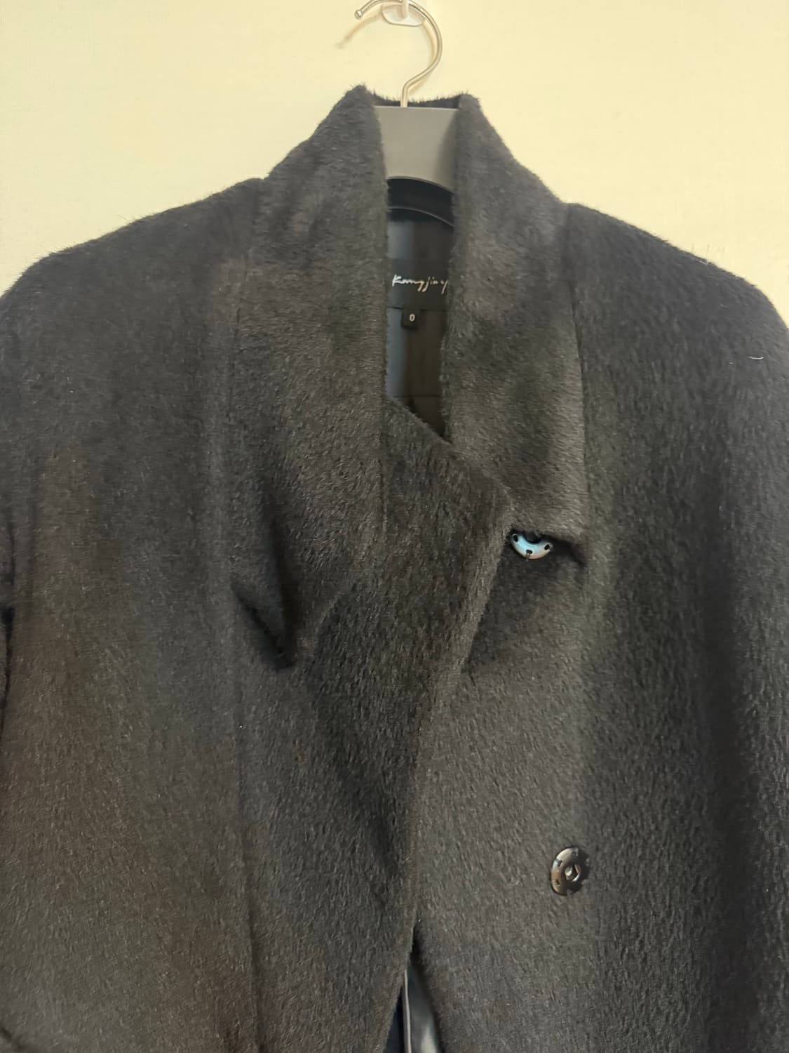 오브제 울 알파카 코트 상품이미지3