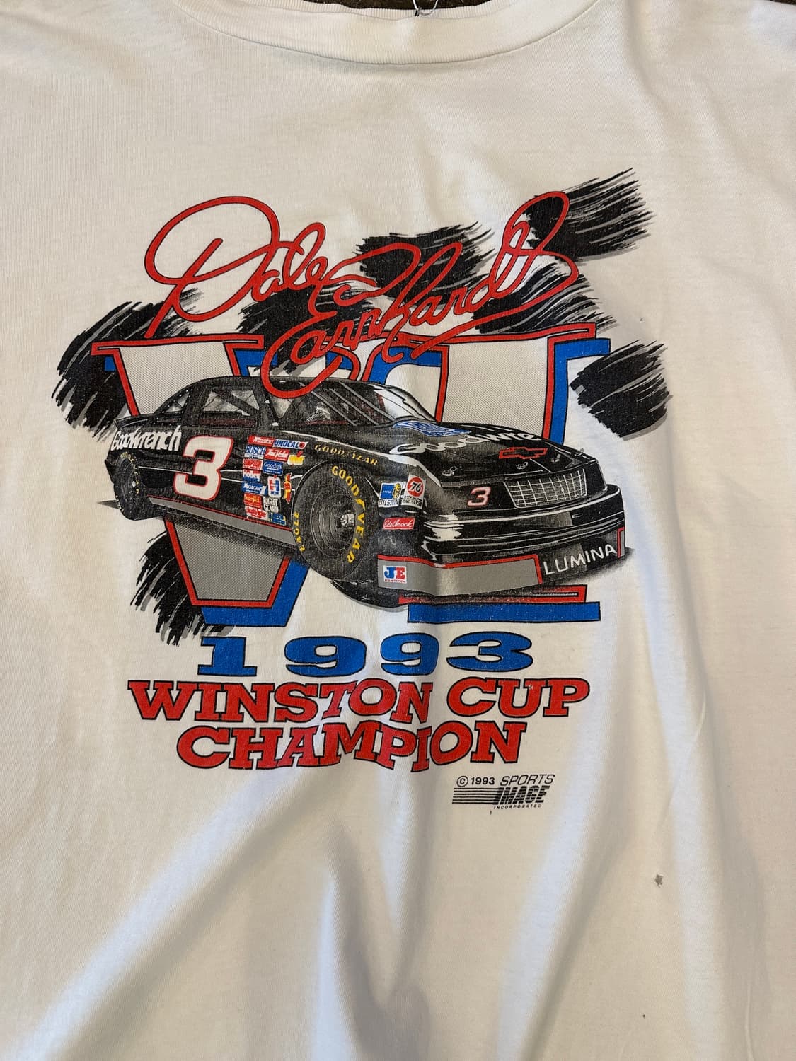 90s Nascar 나스카 싱글스티치 반팔티 XXL 상품이미지3