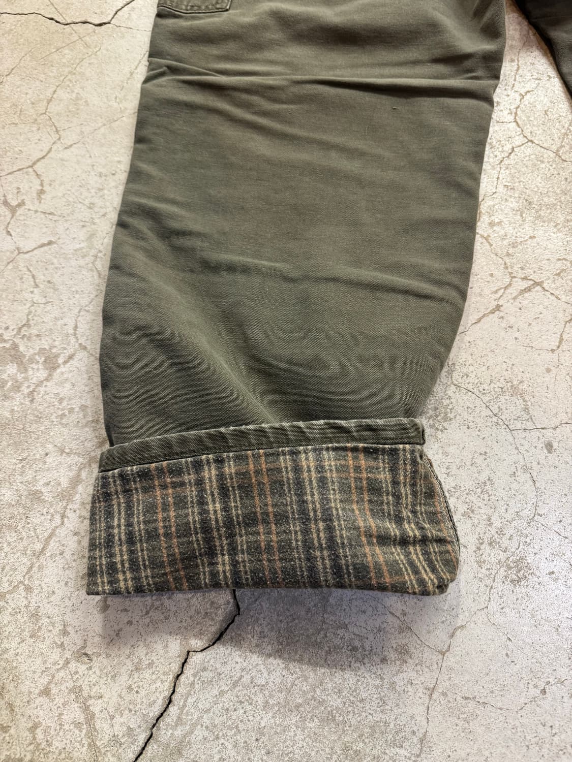 칼하트B111 MOS  플란넬 라이닝 싱글니 상품이미지6