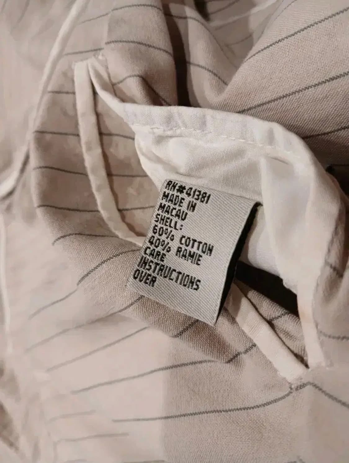 90s RRL COTTON STRIPED JACKET [RARE] 상품이미지10