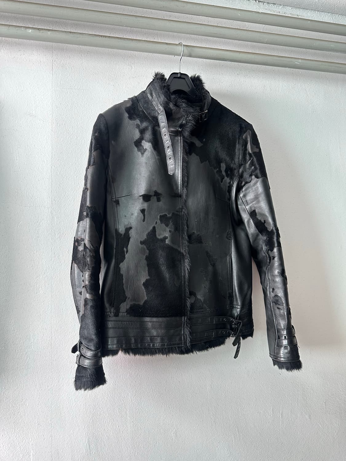 2000s cowhide leather jacket 상품이미지1