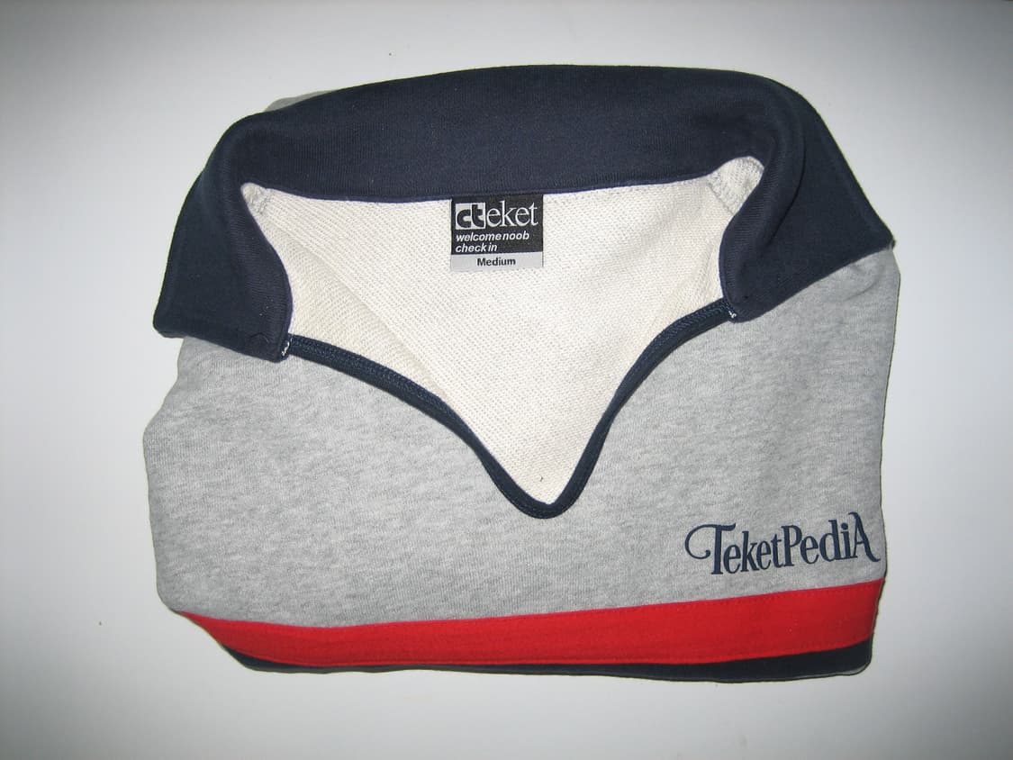 [M] 테켓 language sweatshirt melange gray 상품이미지1