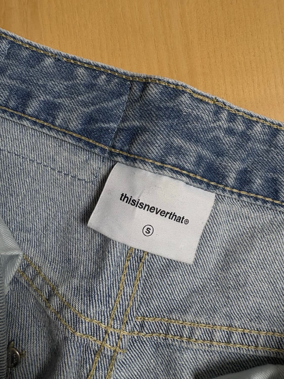 thisisneverthat Denim Double Knee Pant 상품이미지2