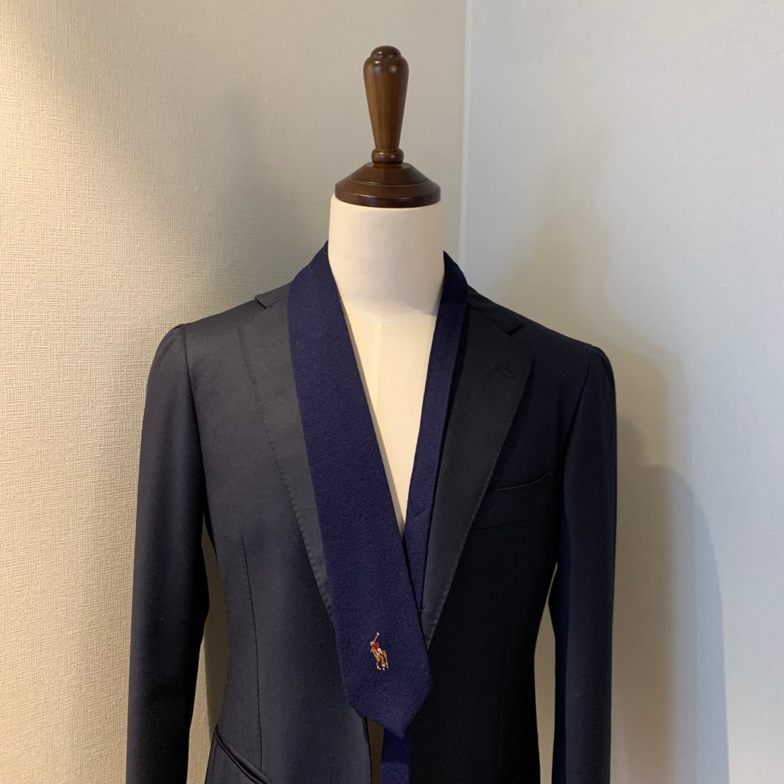 폴로 랄프로렌(POLO) 울100 클래식 정장 슬림넥타이 최상급 상품이미지1
