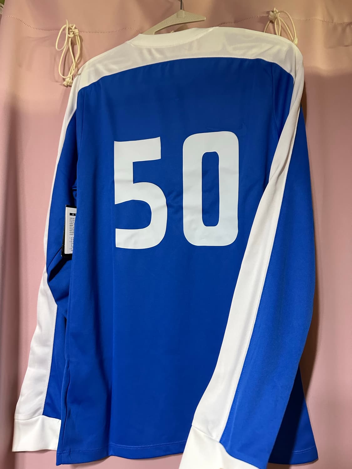 나이키 드라이핏 나이키티 나이키 블루 기능성 긴팔티 S 포카리깔 상품이미지3