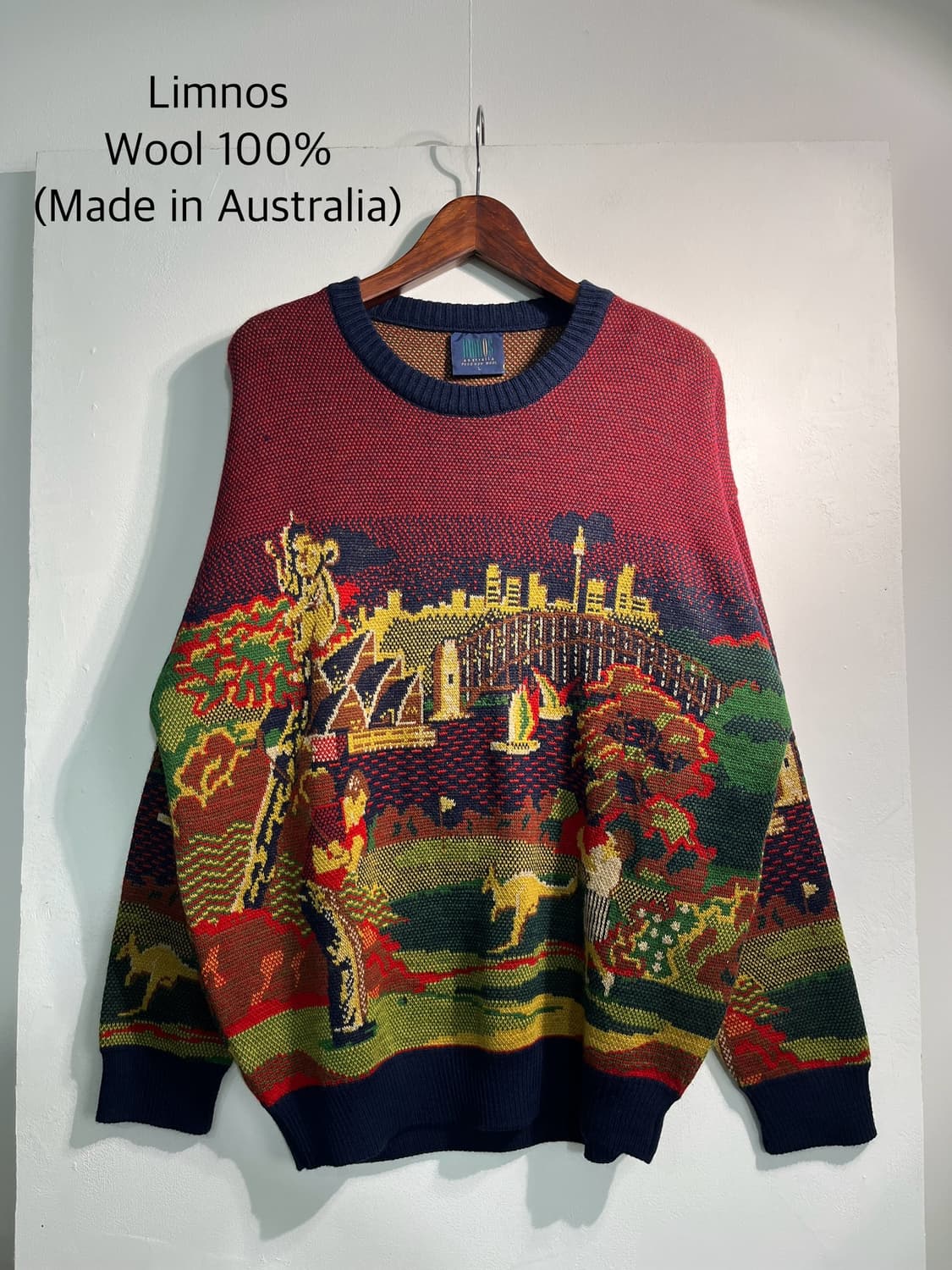 Limnos 호주 울 100% 니트 (made in Australia) 상품이미지1