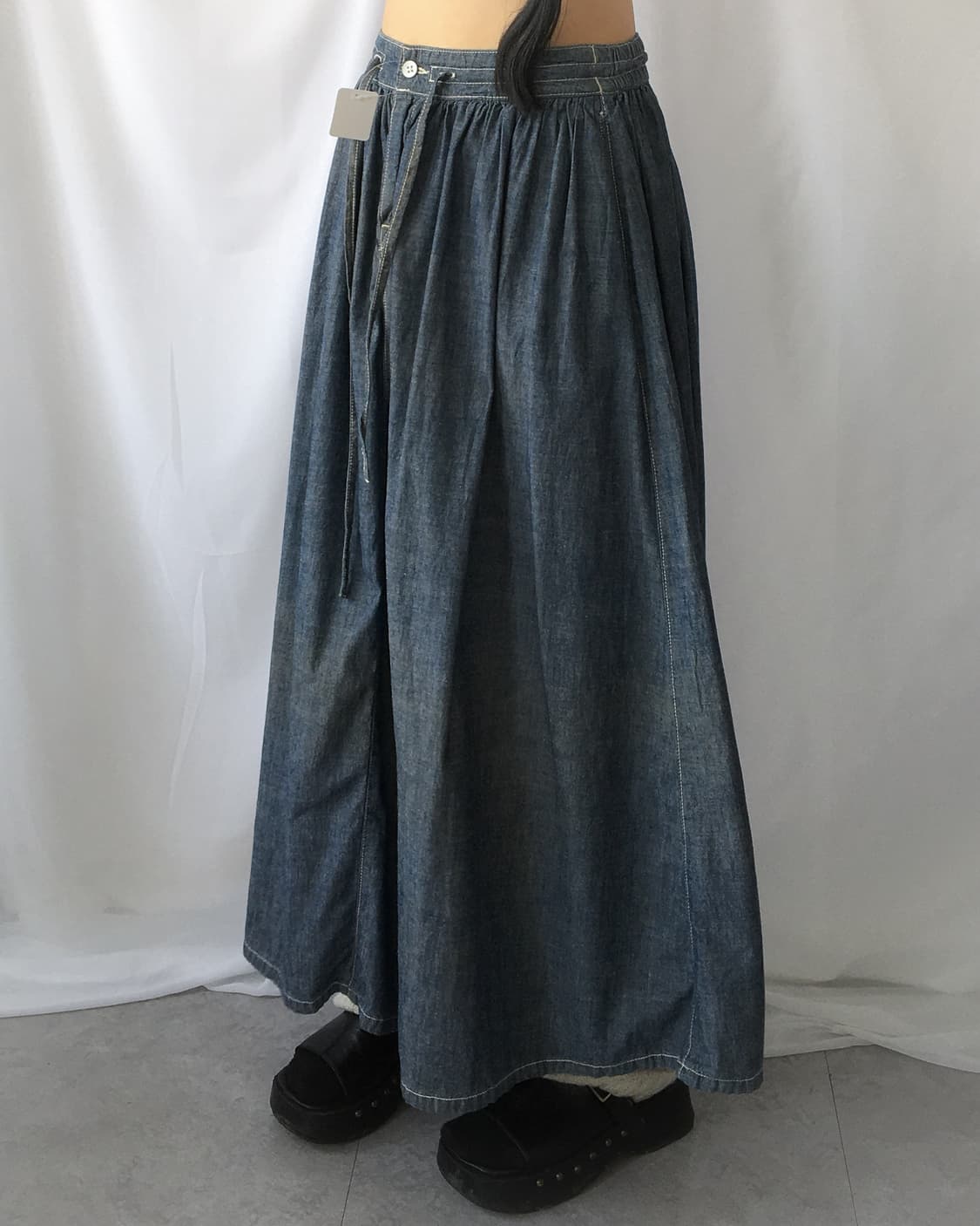 Denim long skirt 상품이미지7