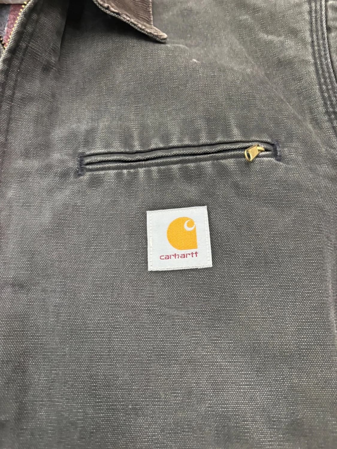 1990s 칼하트 디트로이트 J01 블랭킷 자켓 2XL 상품이미지5
