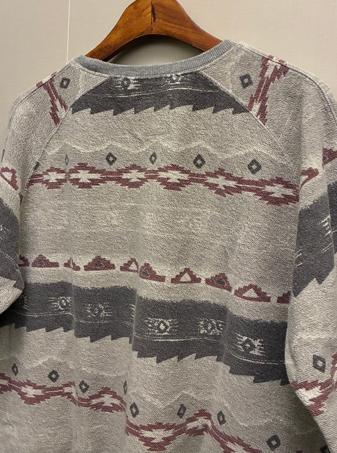 (L)그라미치 테일컷 나바호 아즈텍 롱슬리브 스웻셔츠 그레이 상품이미지8