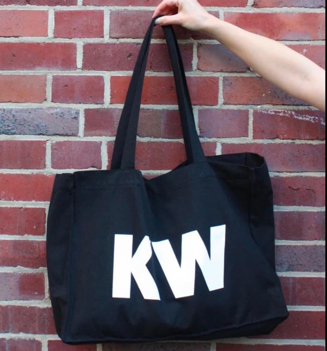 Kw 토트백 블랙 새상품 상품이미지1