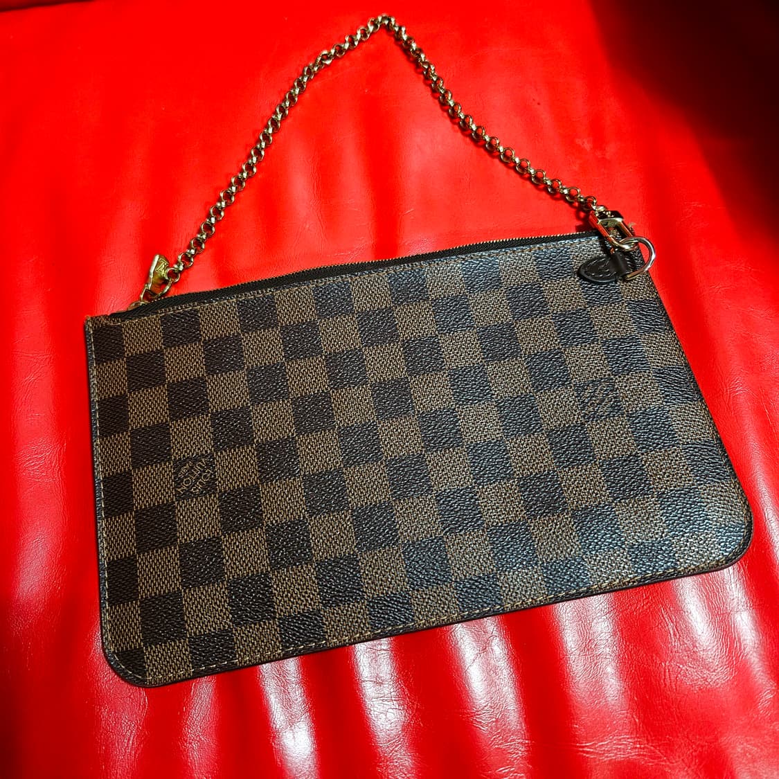 루이비통 커스텀 체인 다미에 미니 체인 크러치백  상품이미지3