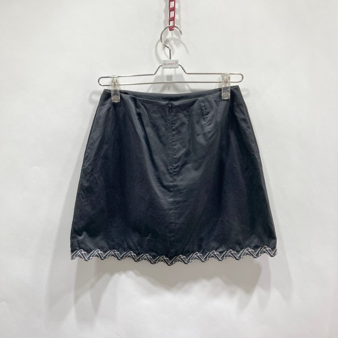 겐조 정품 빈티지 면 스커트 블랙 25 상품이미지2
