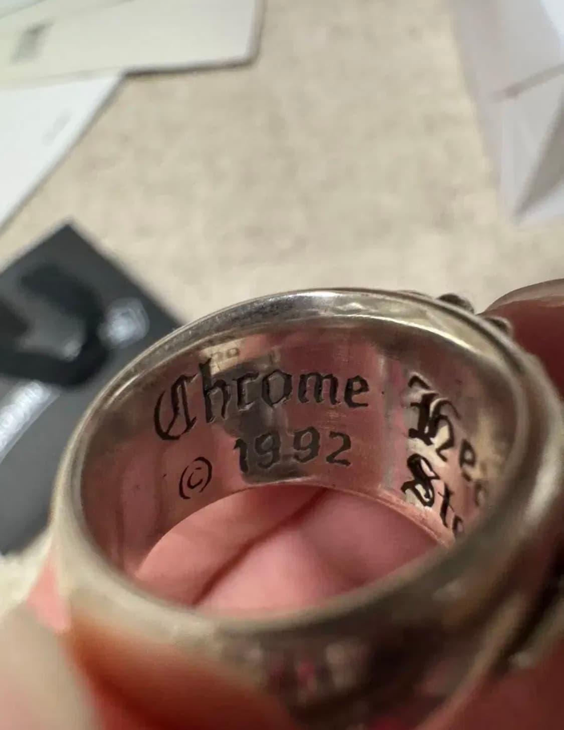 크롬하츠 플로랄크로스링 us4.5 신세계 제품 상품이미지2